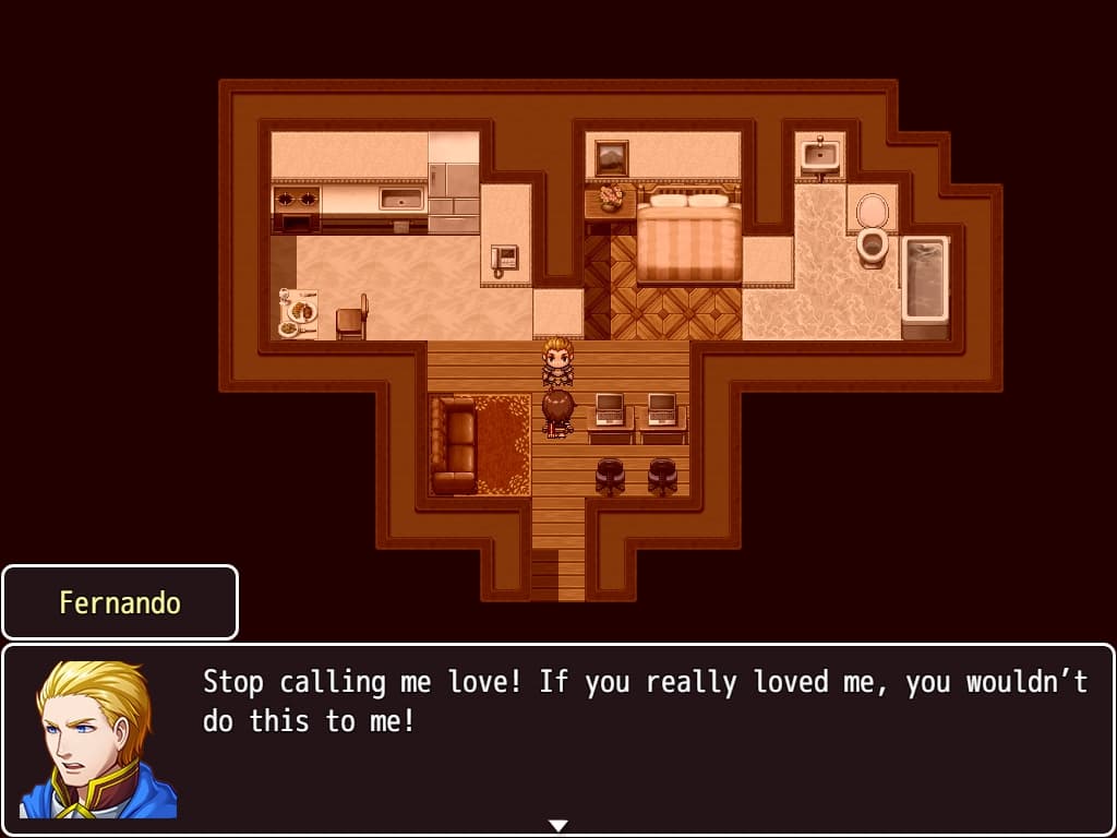 Sick Love - An RPG Maker Novel screenshot 6