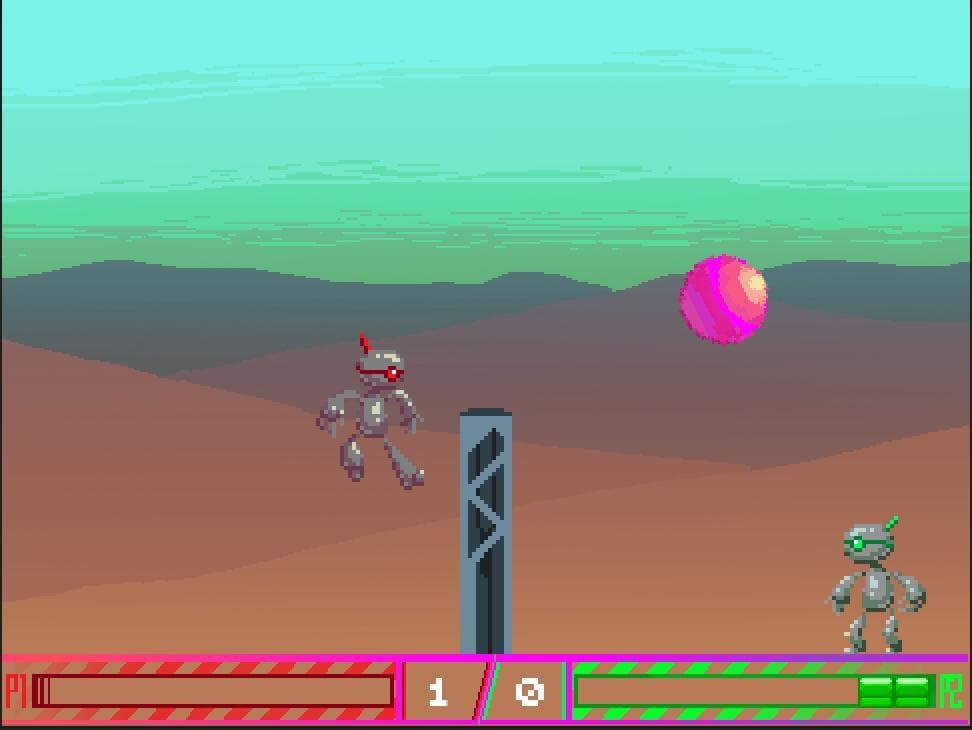 Super Robot Volleyball screenshot 2