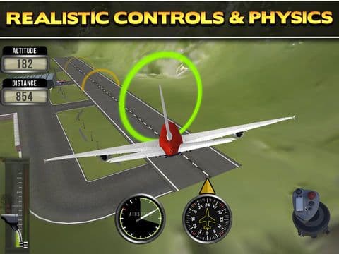3D Plane Flying Parking Simulator Game - Real Airplane Driving Test Run Sim Racing Games PRO screenshot 4