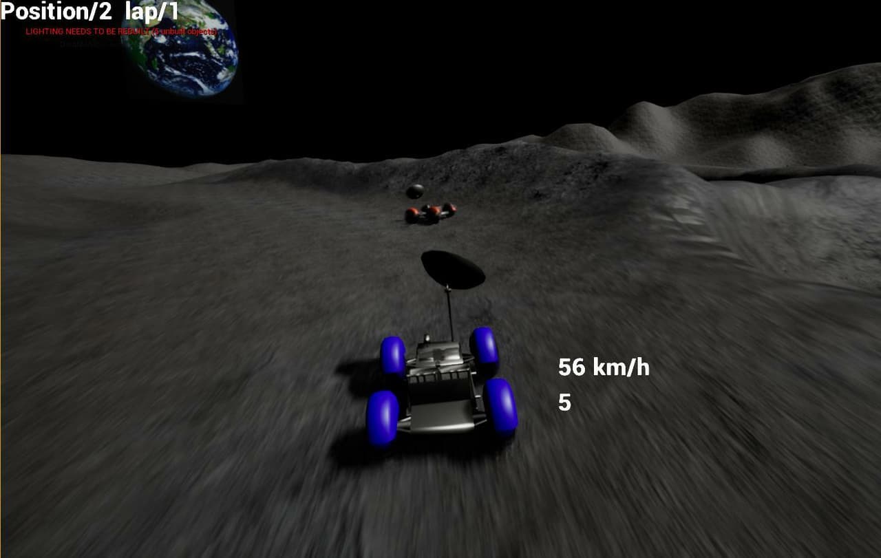 Lunar Rover Racing