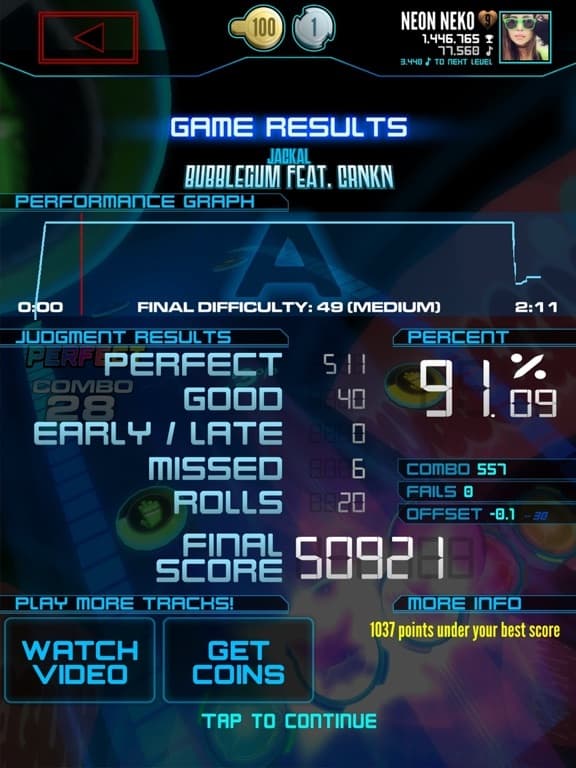 Neon FM — Music Gaming | Arcade Rhythm Game screenshot 5