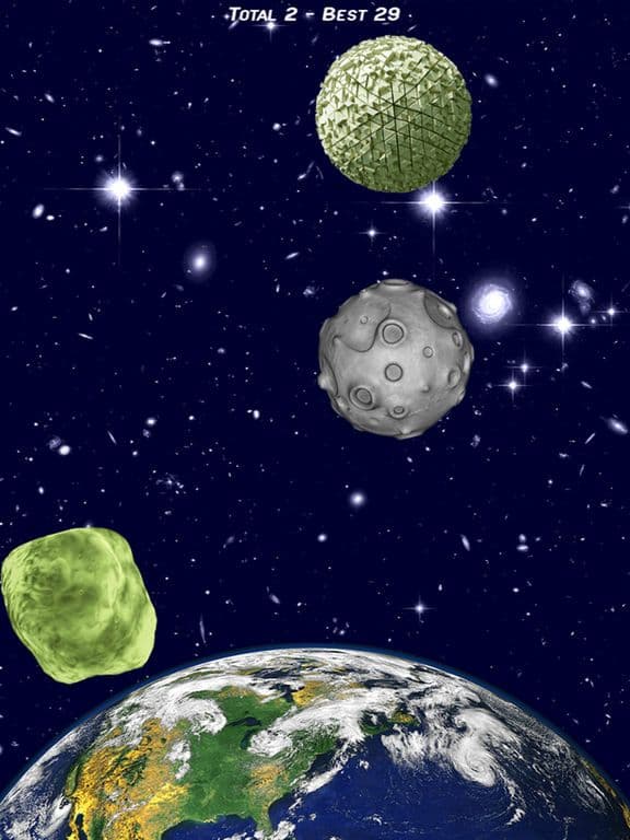 Tap the Asteroids Pro