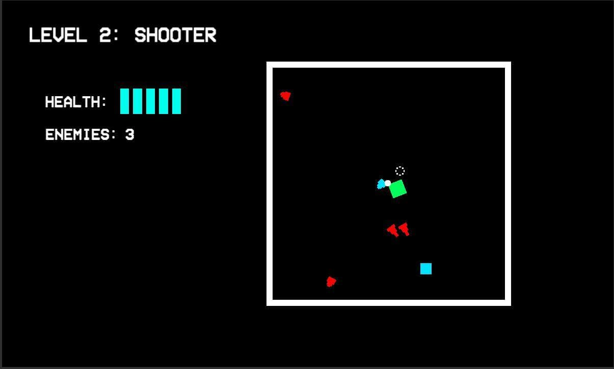 Blue Box vs Evil Geometry screenshot 3