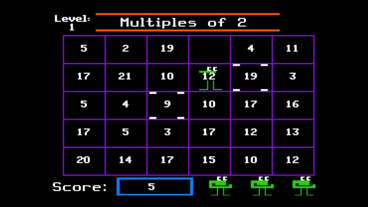 Number Munchers screenshot 4