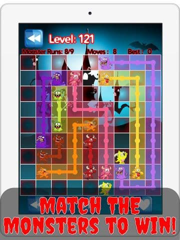 Monster Match - Connect The Monsters With Pipes! screenshot 2