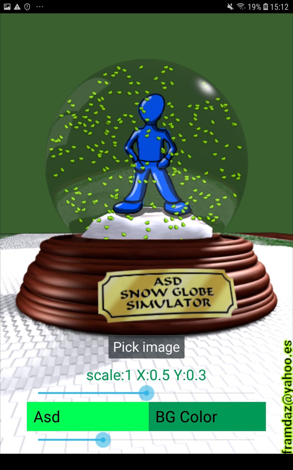 ASD Snow Globe Simulator screenshot 3