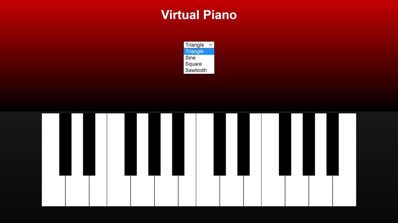 Virtual Piano (tryagaindemo)