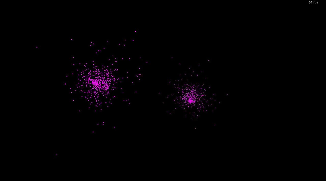 balls simulation