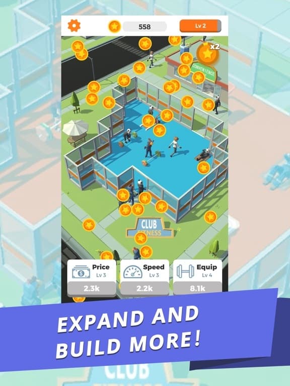Idle Gym - Fitness Simulation