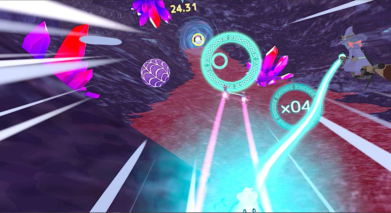 Little Witch Academia: VR Broom Racing screenshot 3
