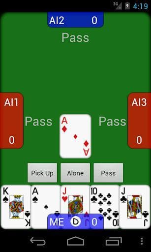 Euchre (No Ads:) screenshot 2