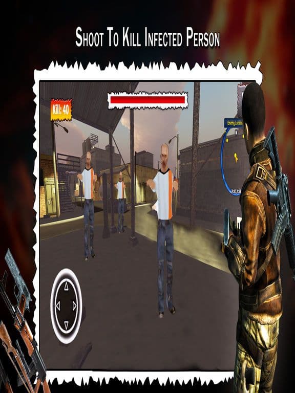 Zombie Sniper Shoot-Commando Front Call of Zombies screenshot 2