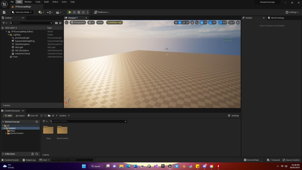 FPS Concept Map screenshot 2