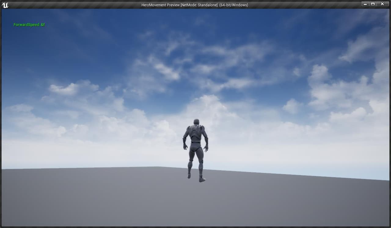 Hero movement coding in unreal engine