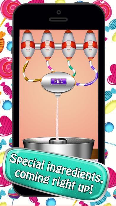 Candy floss dessert treats maker - Satisfy the sweet cravings! Iphone free version screenshot 5
