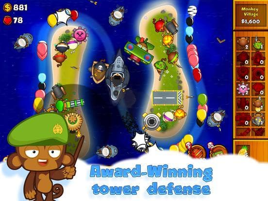 Bloons Monkey City screenshot 3