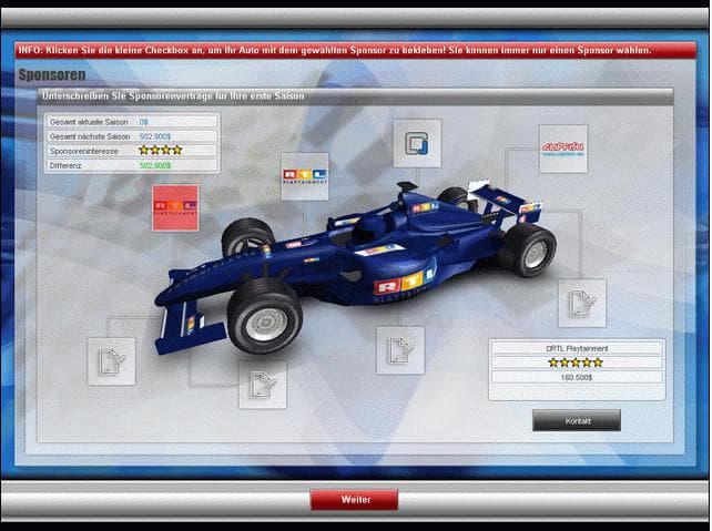 RTL Racing Team Manager screenshot 2