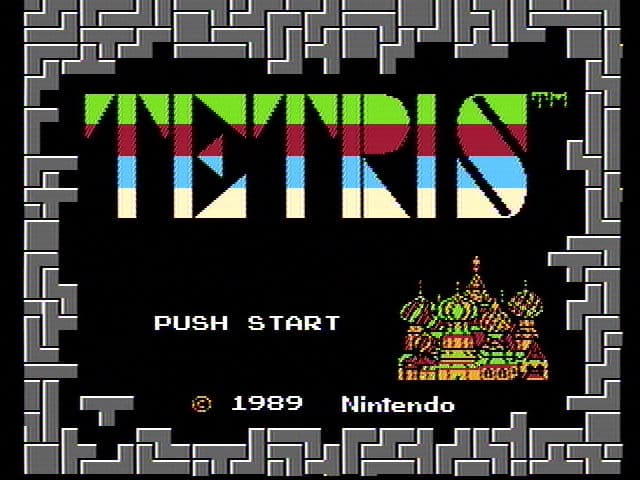 Tetris (1989) screenshot 2