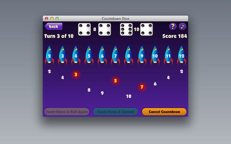 Countdown Dice screenshot 4