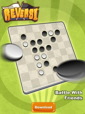Reversi(Othello)-black&white