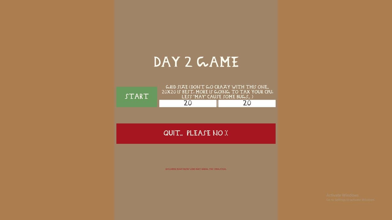 Day 2 & 3 Game screenshot 2