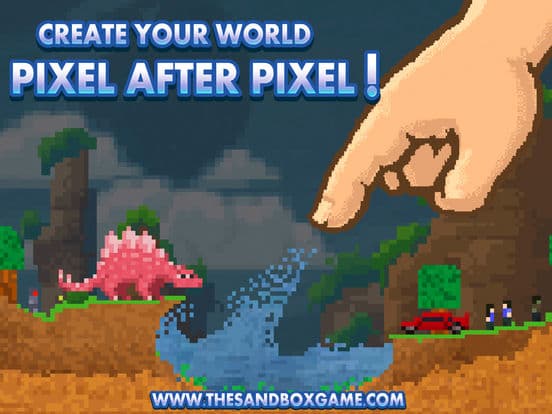 The Sandbox - Building & Crafting a Pixel World! screenshot 2