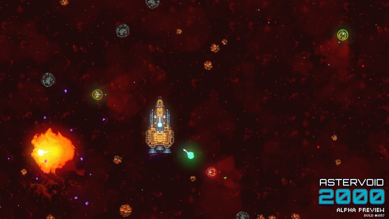Astervoid 2000 (itch) screenshot 2