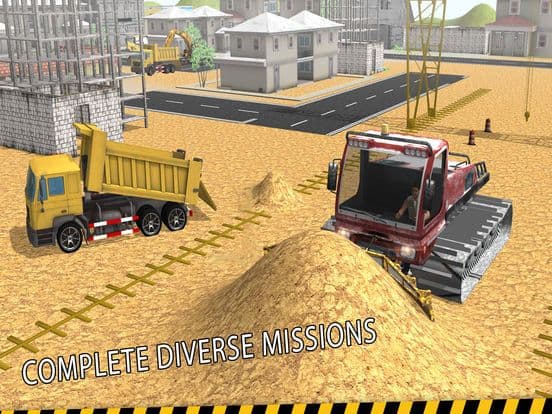 Excavator Crane: Bulldozer & Concrete Loader Drive screenshot 4