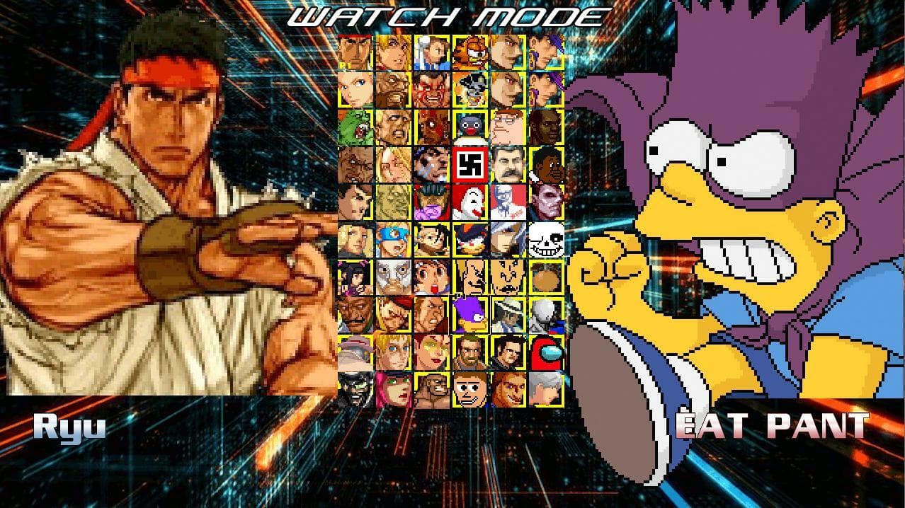 Street Fighter Vs. The Alpha Male Squadron screenshot 4