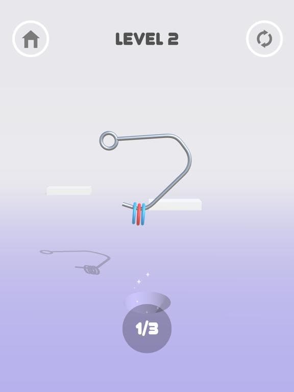 Hook Puzzle 3D -Perfect Sort