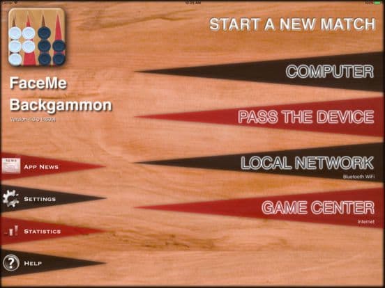 FaceMe Backgammon screenshot 2