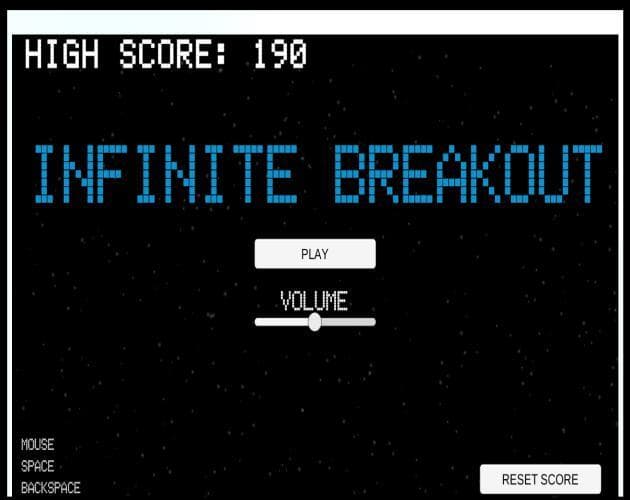 Infinite Breakout (JustEasyOptions)