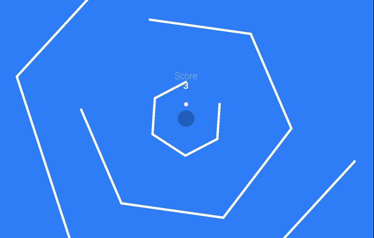 Avoid The Hexagons (Sk8rGames)