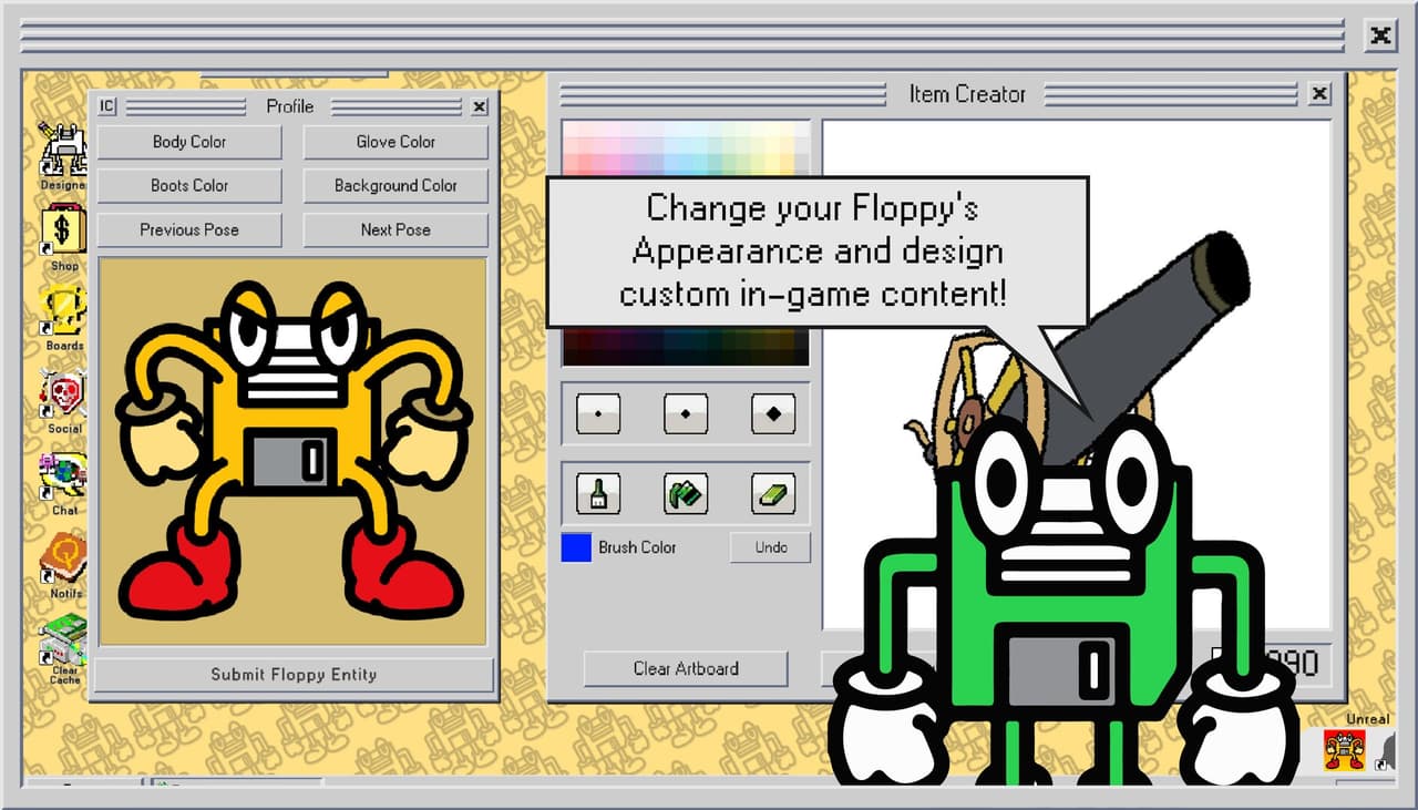 myFloppy Online! screenshot 3