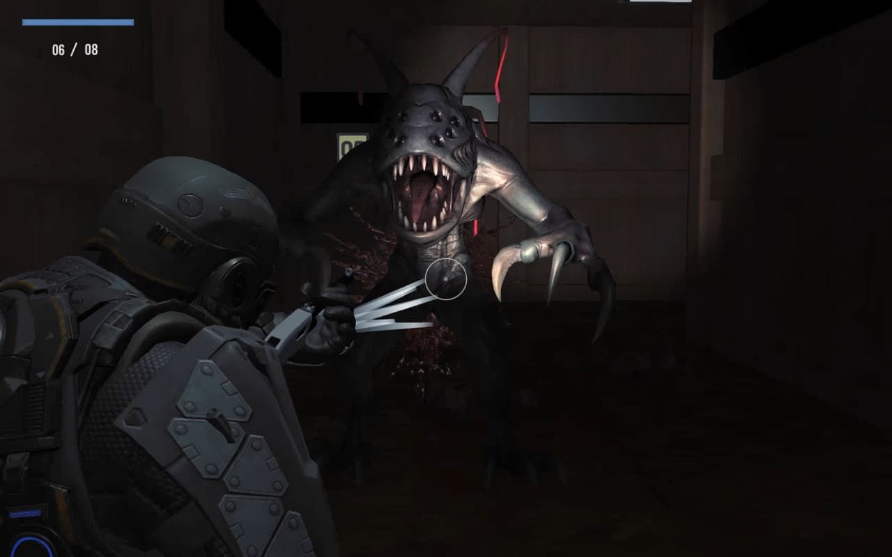 Alone In The Evil Space Base screenshot 4