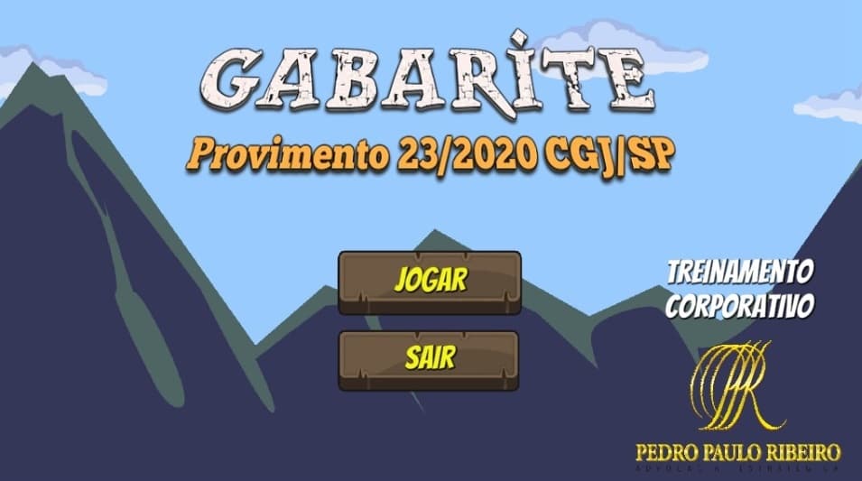 Gabarite - Provimento 23/2020 CGJ/SP