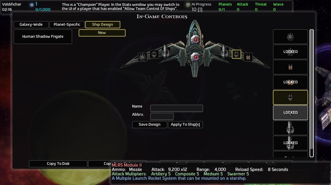 AI War: Ancient Shadows screenshot 4