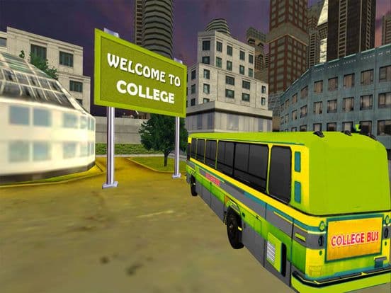 Modern College Bus Sim screenshot 2
