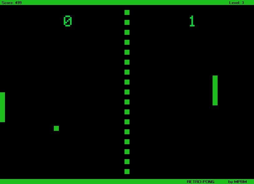 RETRO-PONG