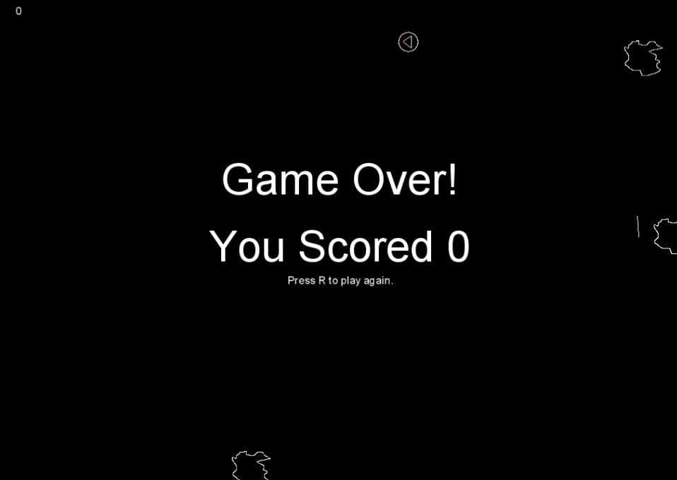 Asteroids CTRL+PLAY