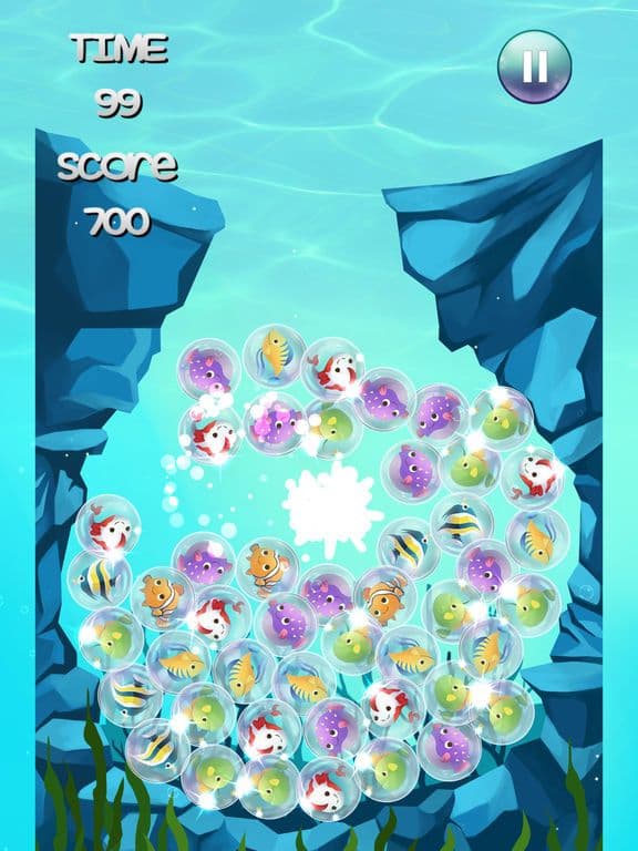 Bubble Fish Mania PRO - Full Underwater Puzzle Match Blast Version screenshot 3