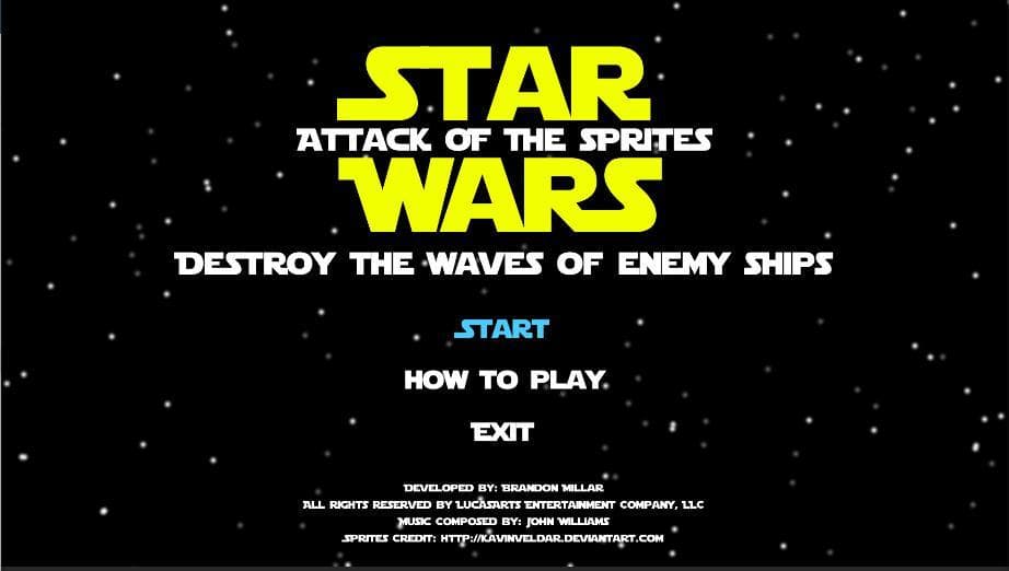 Star Wars: Attack Of The Sprites