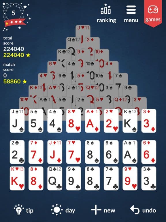 Everest Solitaire - iEverest screenshot 2