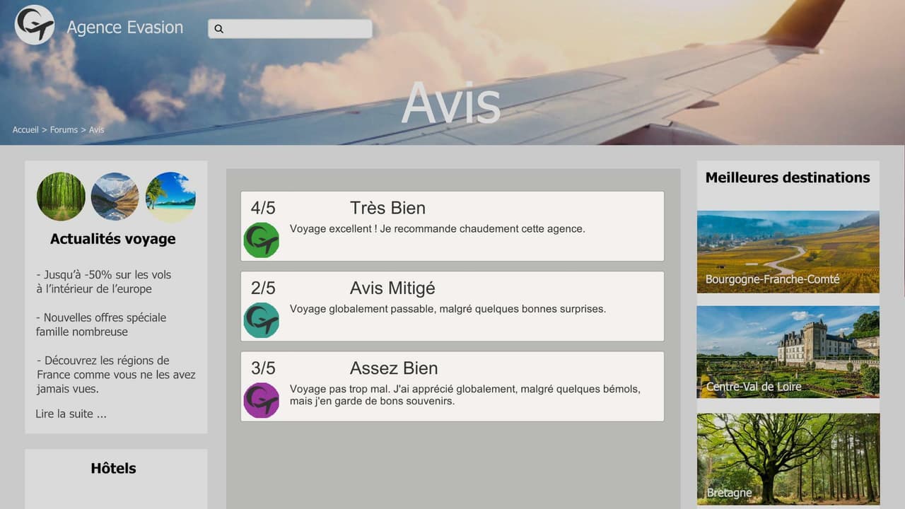 Agence Evasion