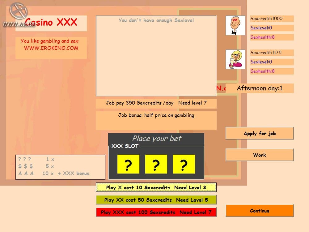 XXX Tycoon screenshot 2