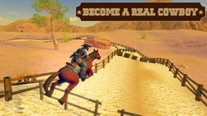 Wild West Cowboy-Rodeo Horse screenshot 2