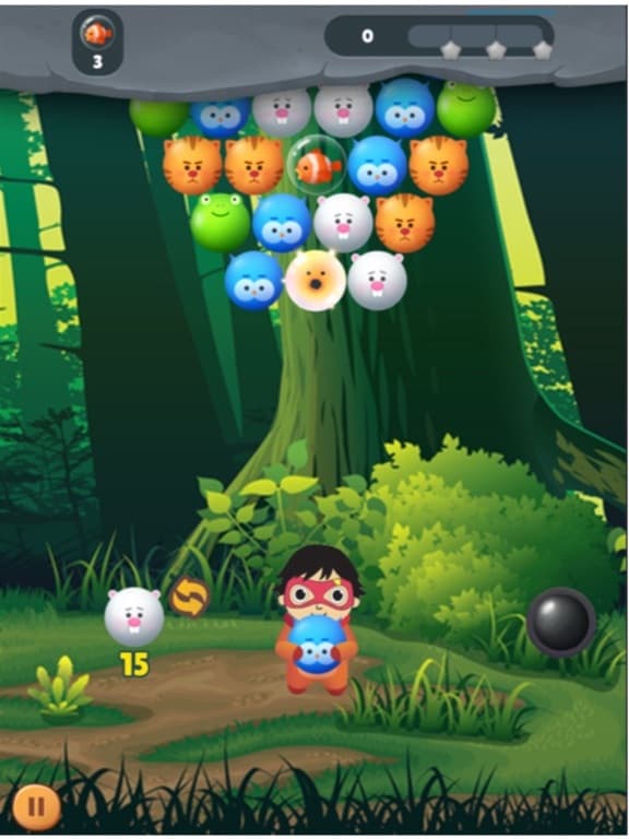 Shoot Bubble Out with Ryan