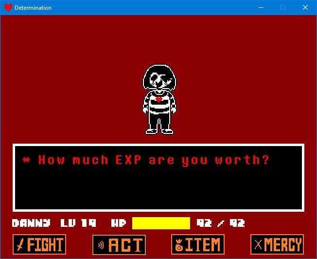 Undertale: Determination