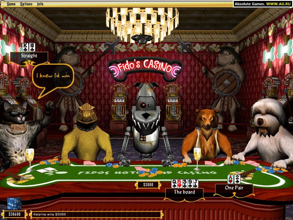 Dogs Playing Poker screenshot 2