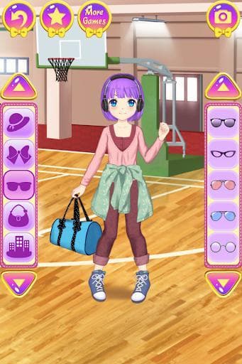 Anime School Dress Up screenshot 4